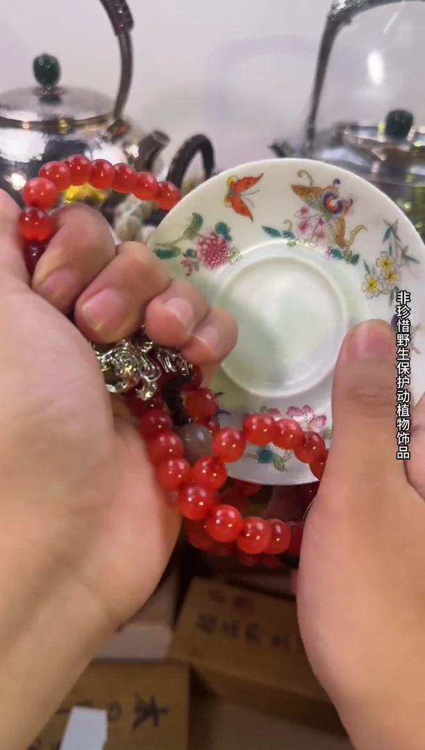 手工艺品琉璃瓷器手串儿多样性发一