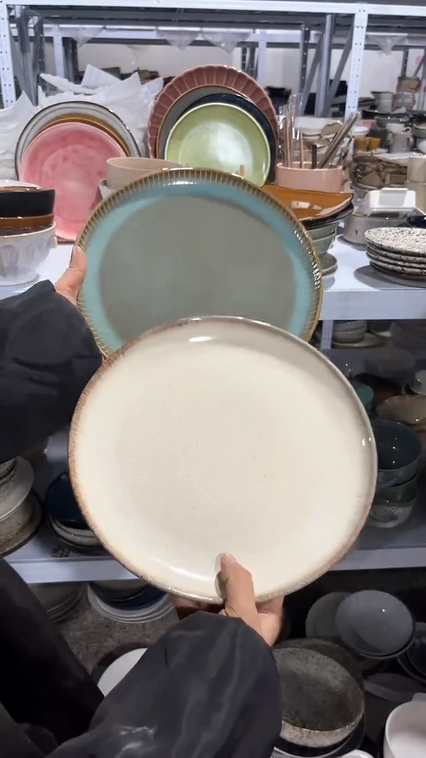 【闪购商品】瓷片外贸尾货微瑕满20包邮X2 大盘组合