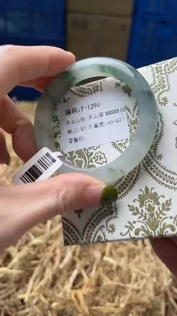 未镶嵌手镯石英质玉T1290