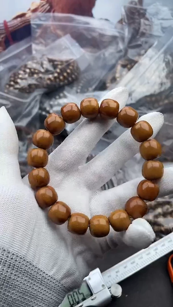 手串紫金鼠18号半实心