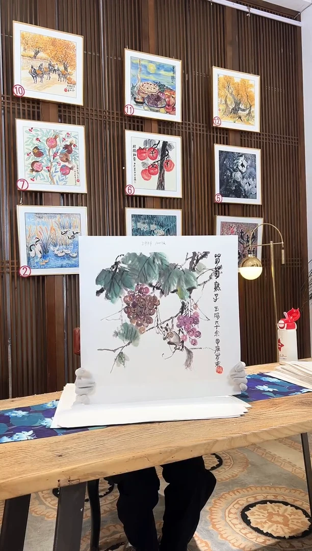 版画版画耿玉琨名章限量版画S