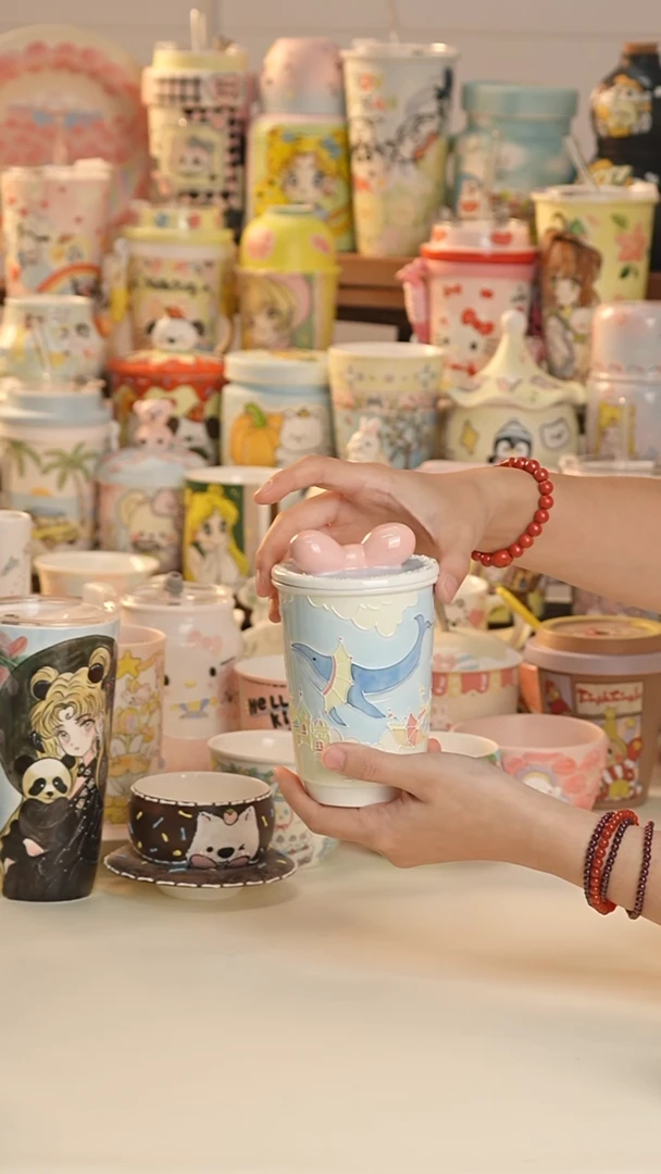 其他景德镇釉下彩手绘设计师款陶瓷