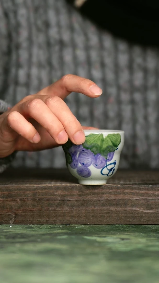 【闪购商品】青诗集手工手绘瓷器