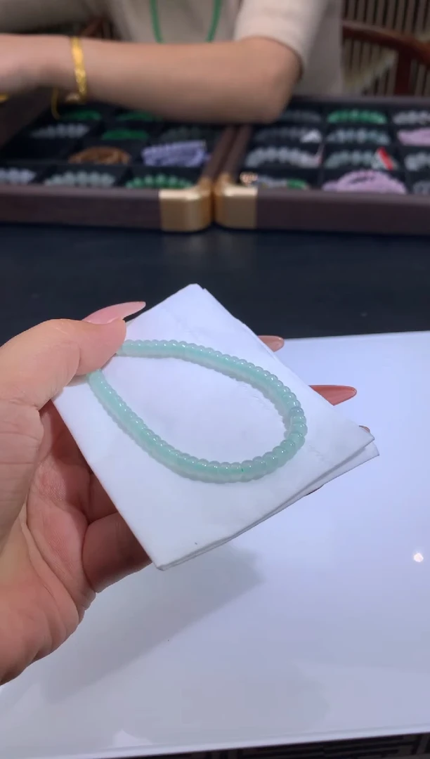 未镶嵌手链翡翠坚***量翡翠