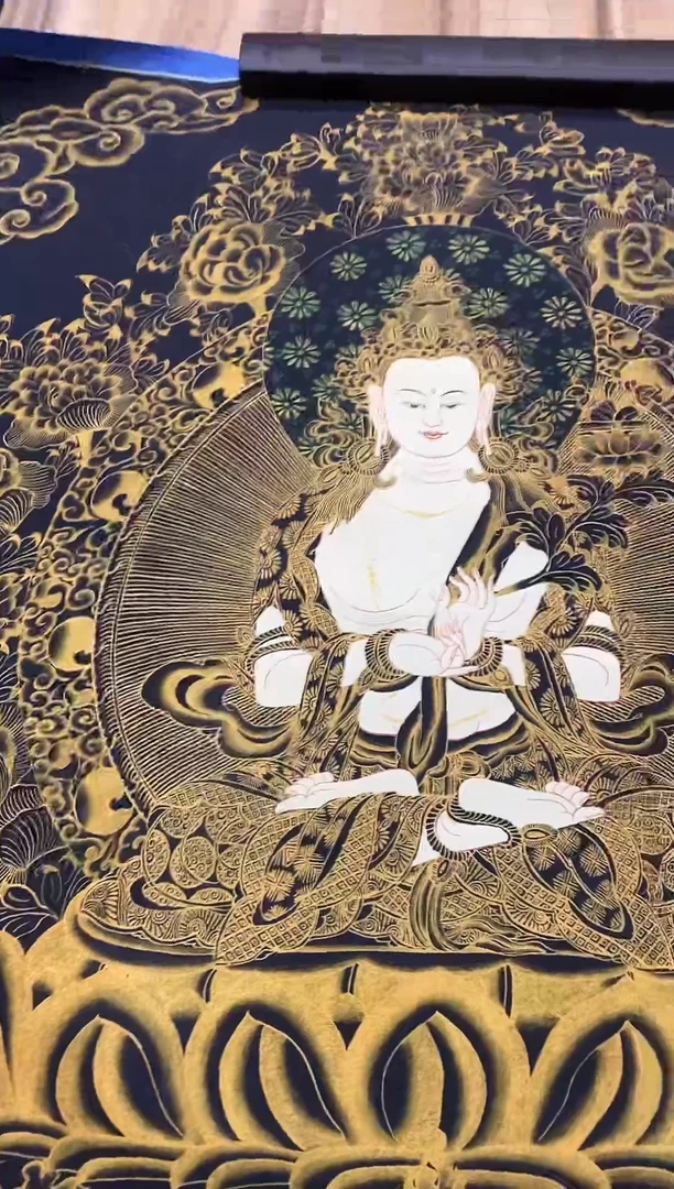 卷轴画精品挂饰 唐卡tk16116