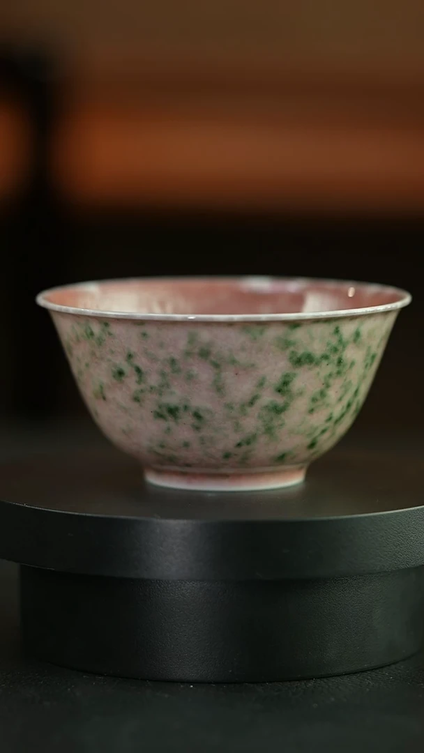 杯庐陵昱西六字篆款大立阳杯（8号）