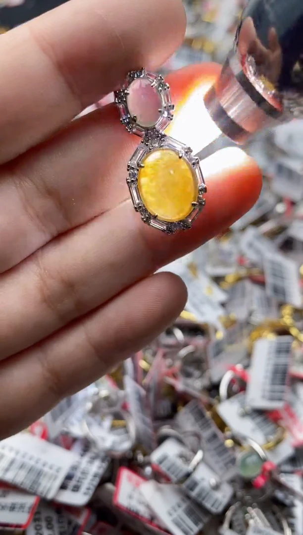 【闪购商品】翡翠戒指银S925镶嵌55555---51