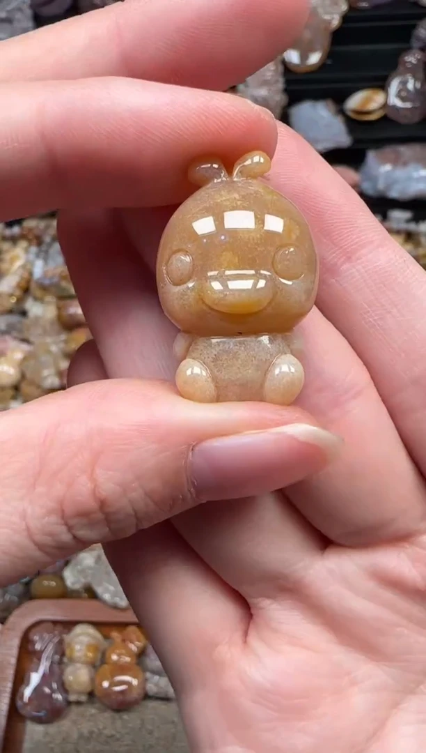 颈饰未镶嵌硅化珊瑚（珊瑚玉）157