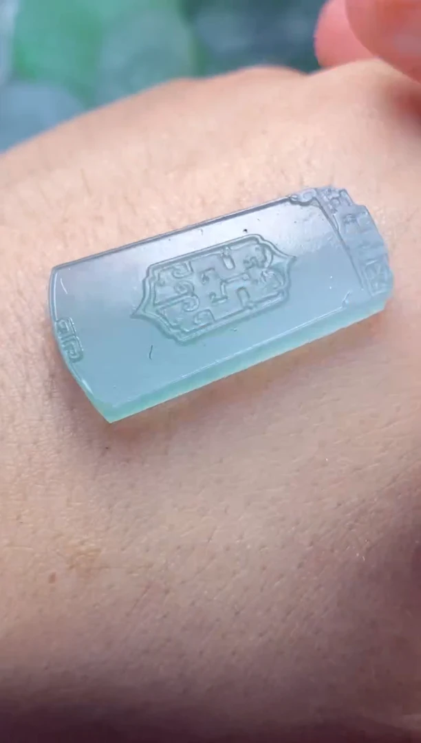 定制翡翠未镶嵌 甜开水 甜开水