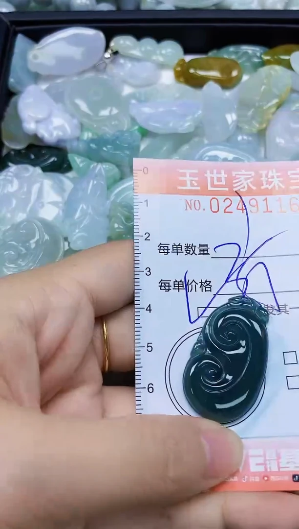 翡翠未镶嵌颈饰闪购0249116多样性发其一