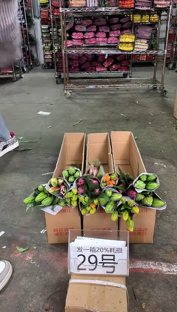 29号/5♥中通含20%耗损发一箱鲜花