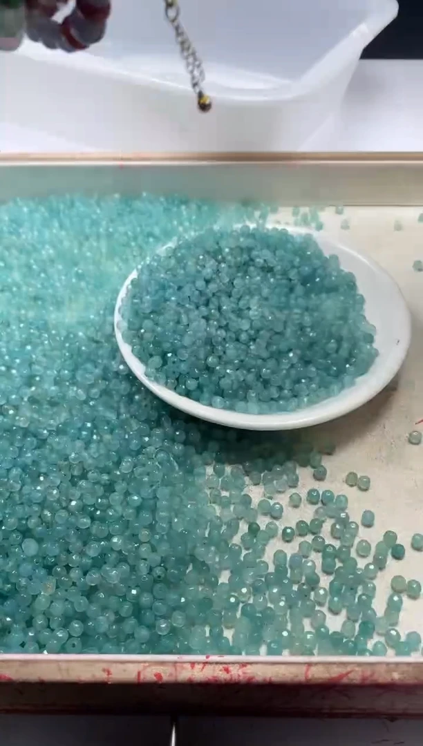 【闪购商品】玛瑙/玉髓颈饰未镶嵌x111天河石切面4mm*100颗