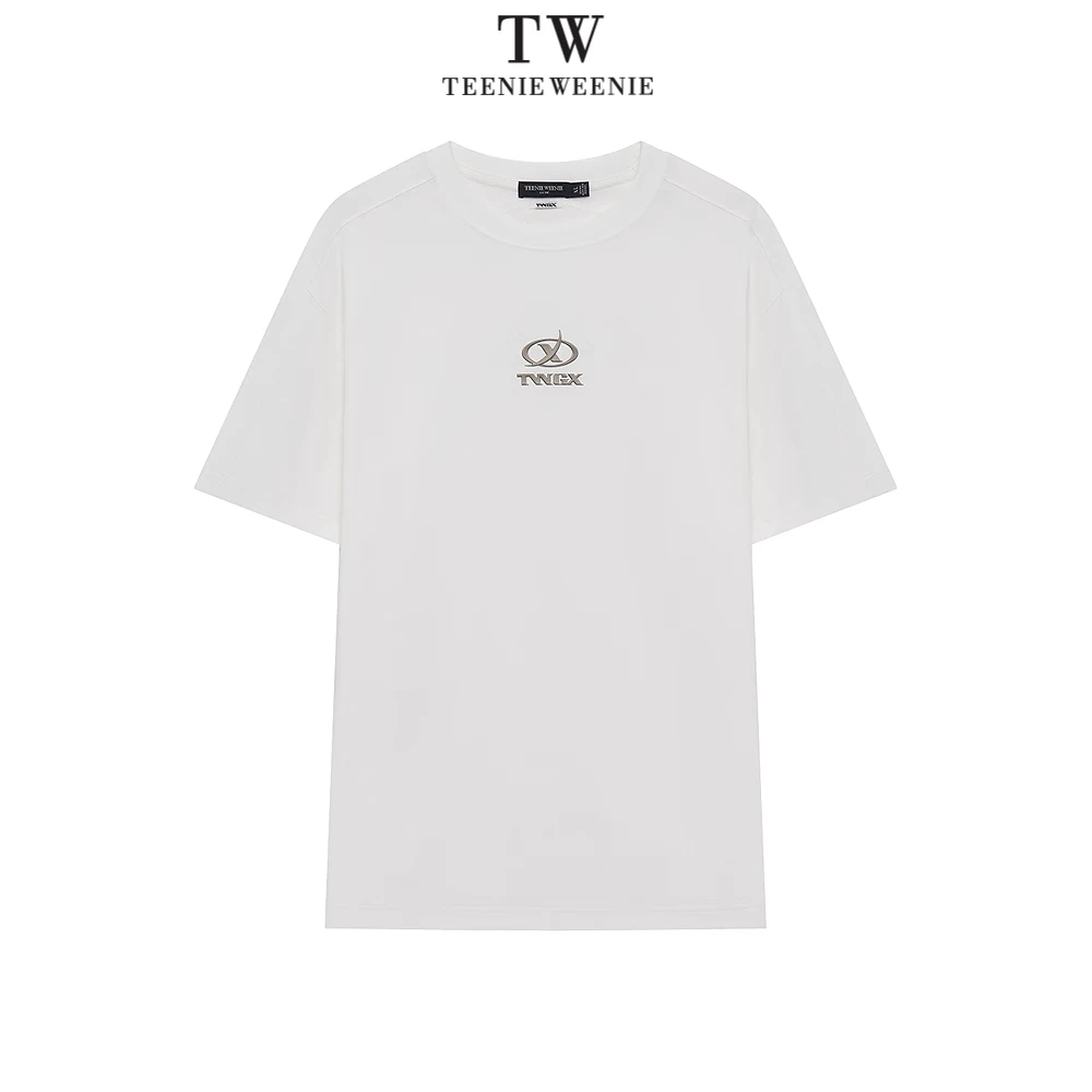 Teenie Weenie 小熊男装高级感时尚圆领轻奢凉感短袖TNRW256420U