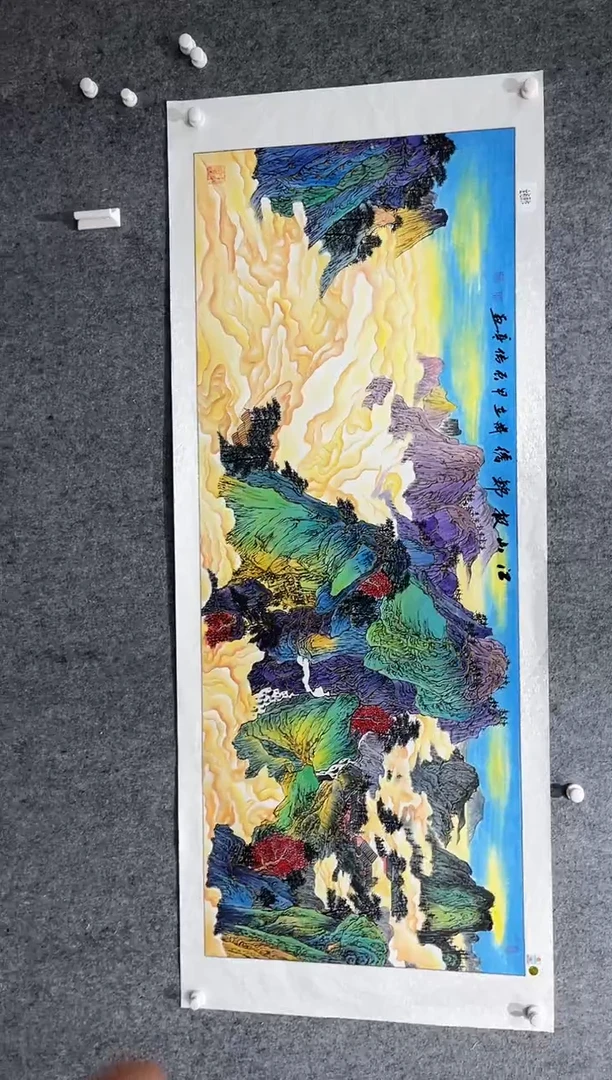 国画张传亭老师作品