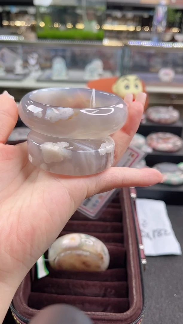 未镶嵌手镯石英质玉61圈口（赠品镯心）6504033