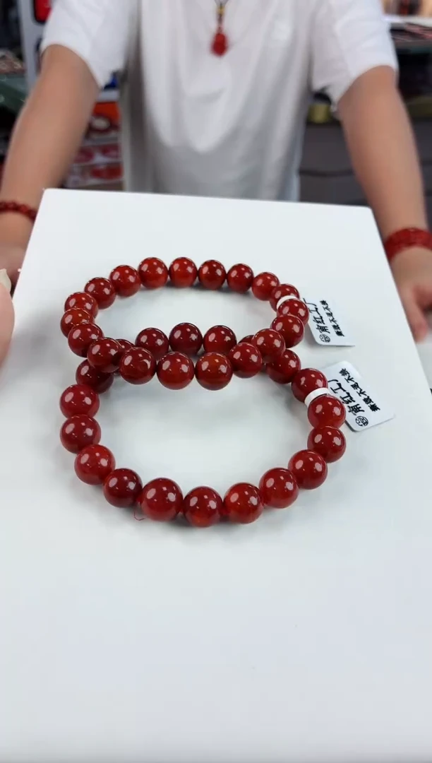 未镶嵌瓦西手串10mm南红玛瑙（多样式发其一）