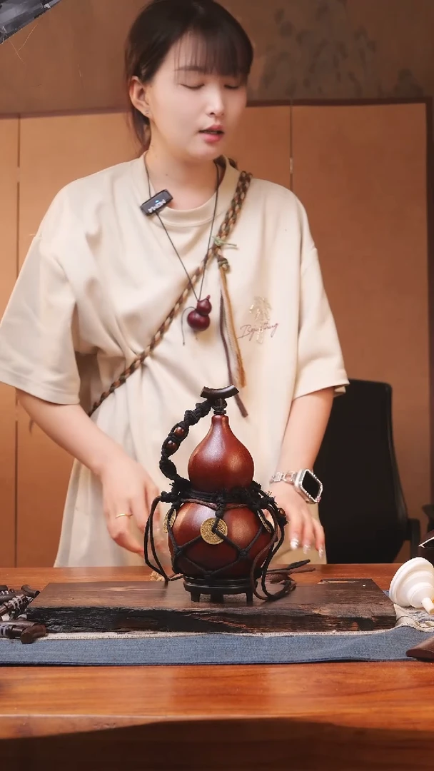 1862号精品大漆葫芦防腐防渗装水茶酒