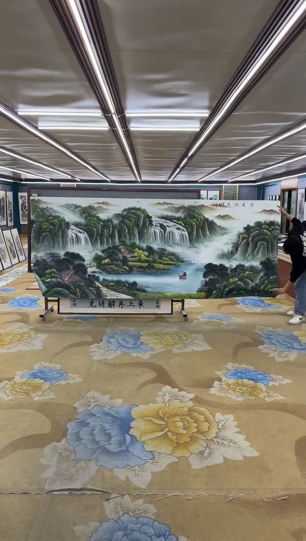 绘画Y-邵明义-大丈二-山水画