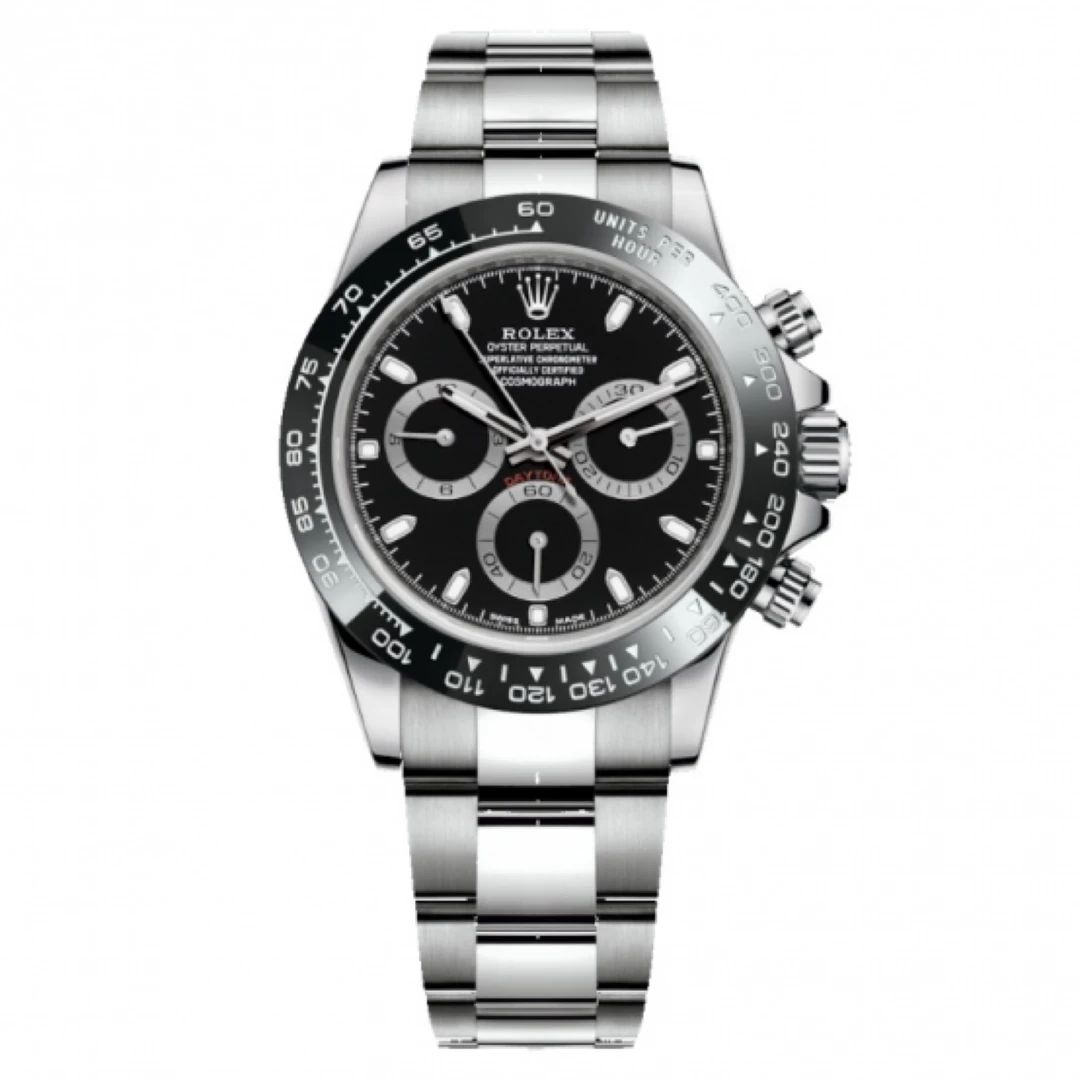 99新 Rolex/劳力士 迪通拿 40mm/116500/黑钢迪/陶瓷圈/全套
