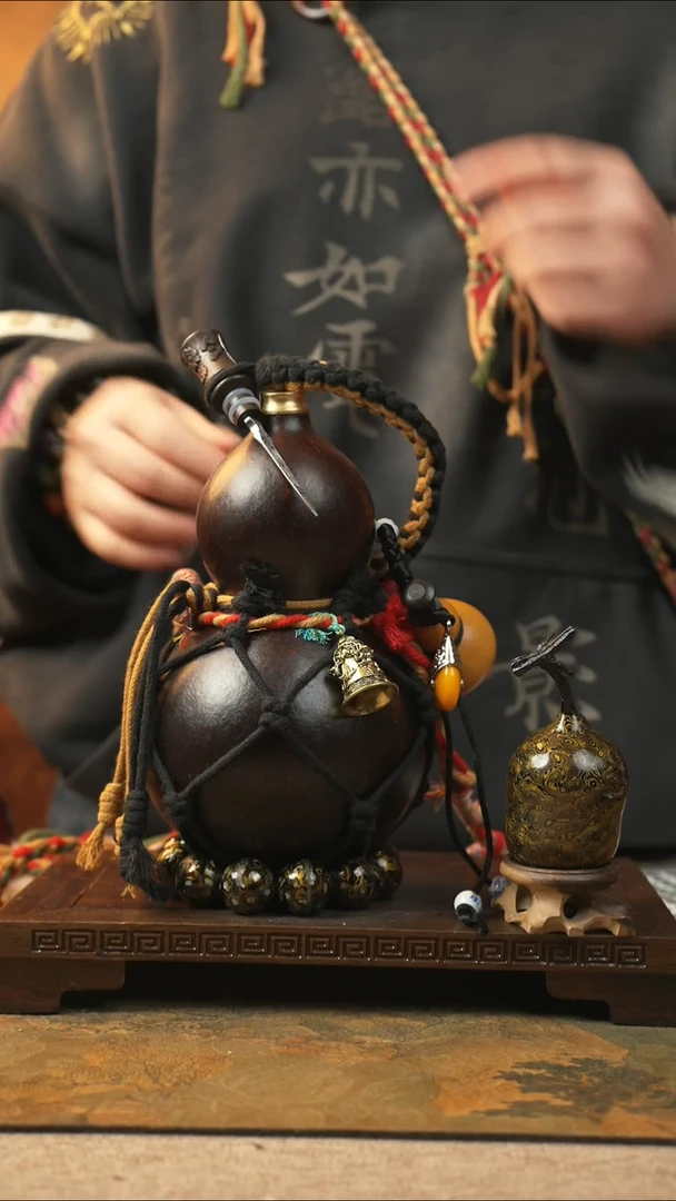 203大漆一物一拍记葫堂出品【不带手串】