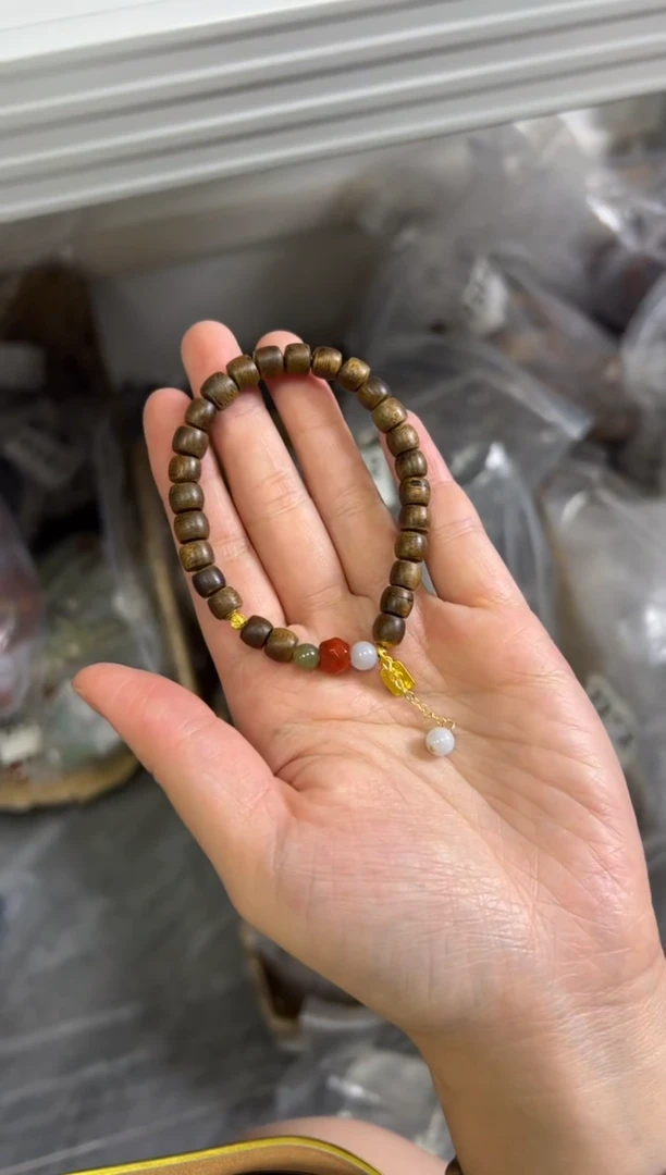 手链未镶嵌南红玛瑙南红奇楠直切搭配款手链[1998]