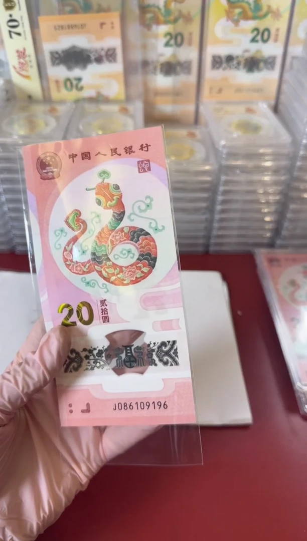 【闪购商品】塑料25蛇钞啊啊啊啊啊单张裸