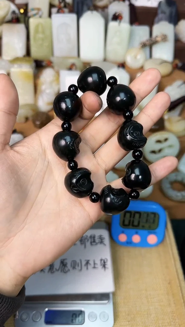 【闪购商品】和田玉颈饰未镶嵌手串