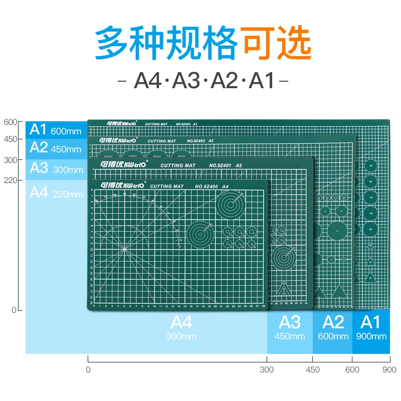 双面切割垫板切割板penbeat垫板手帐雕刻A4活页写字工作多功能