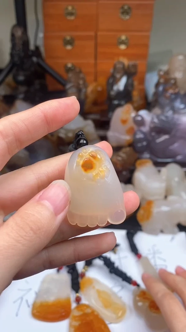 【闪购商品】玛瑙/玉髓颈饰未镶嵌AA
