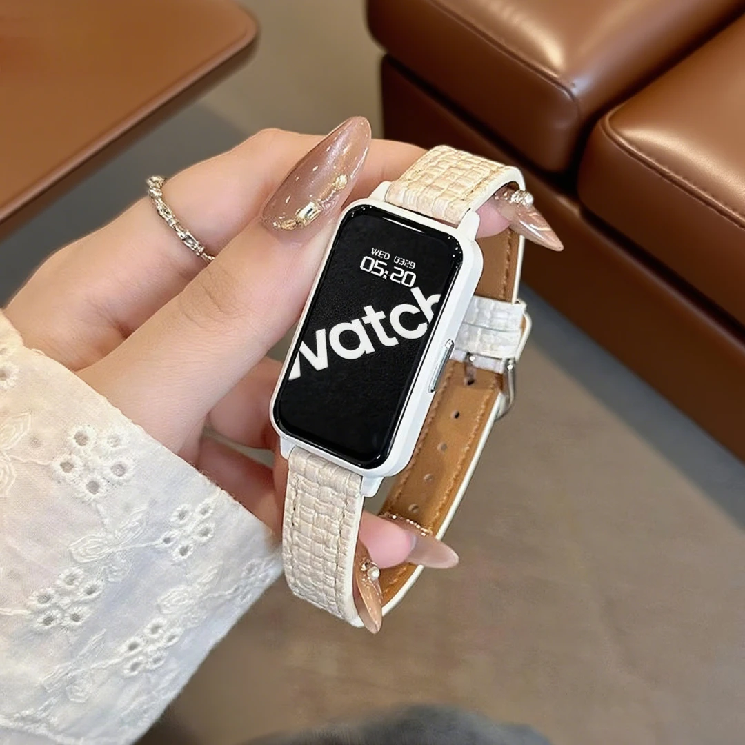 百搭智能手环女款健康心率睡眠支付多功能跑步情侣运动手表2025款