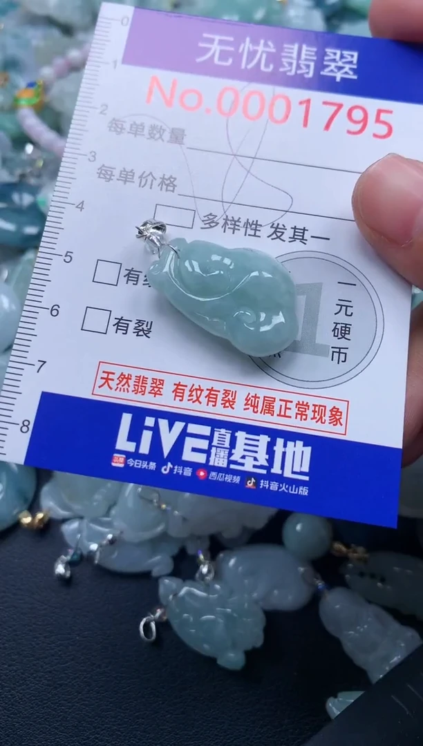 颈饰未镶嵌翡翠1795