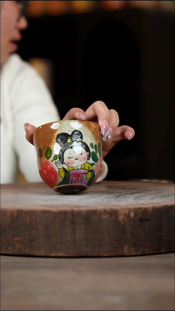 瓷片景德镇高温釉下彩（食品级）