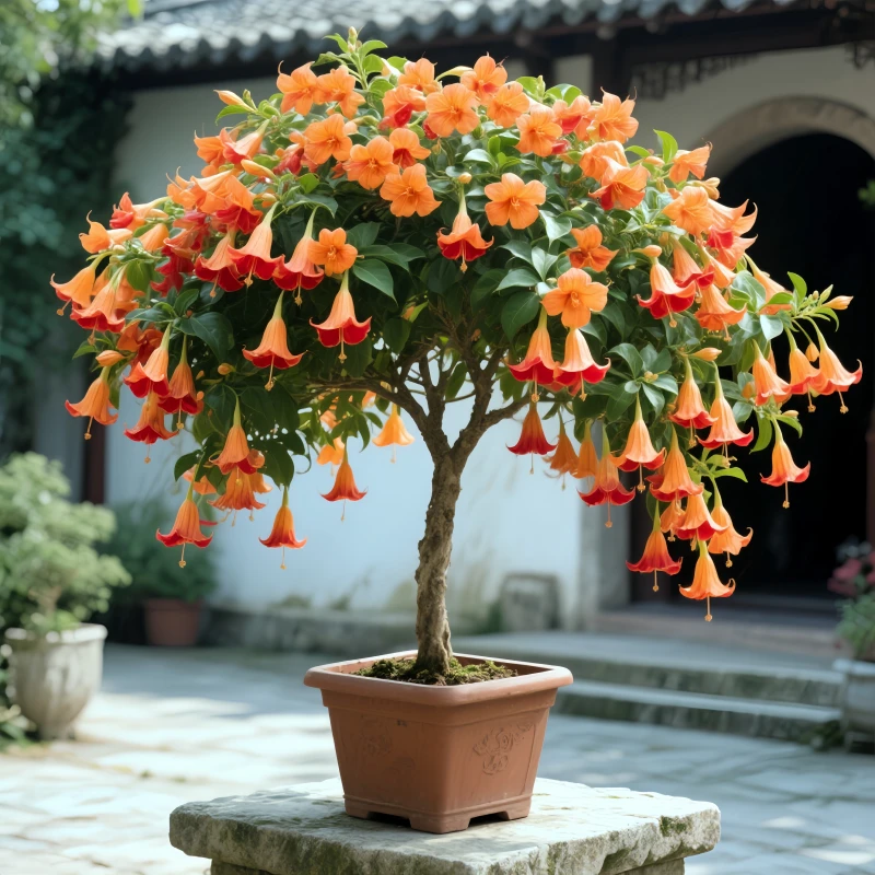 驱蚊浓香型风铃花树苗室内外阳台庭院盆栽耐寒热花卉绿植四季易活