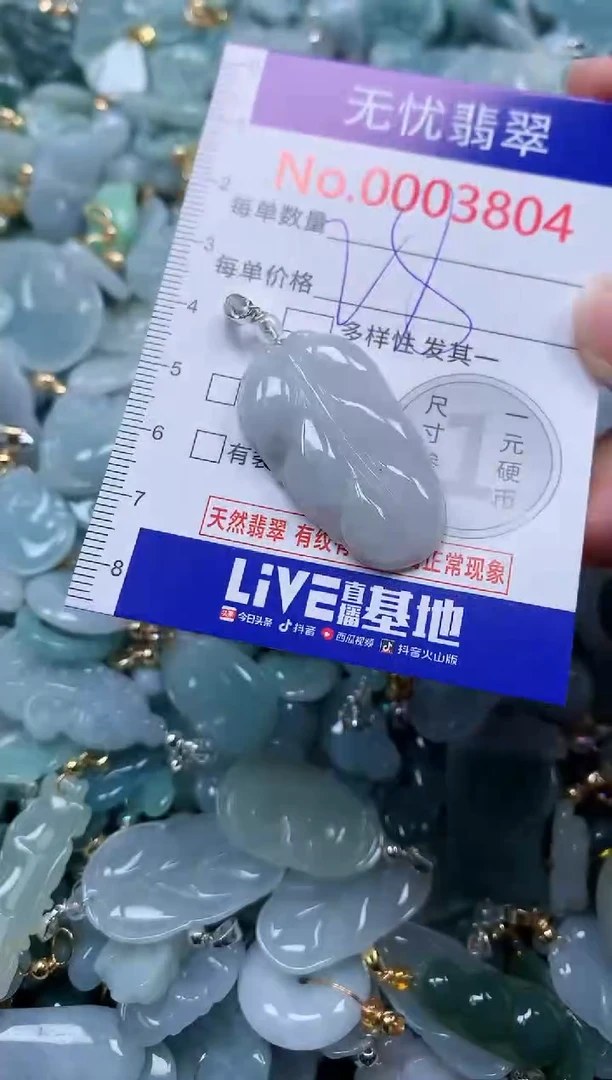 颈饰未镶嵌翡翠3804