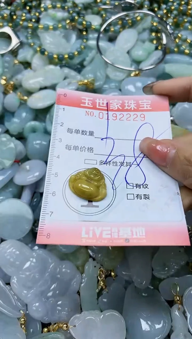 【闪购商品】翡翠颈饰未镶嵌闪购0192229