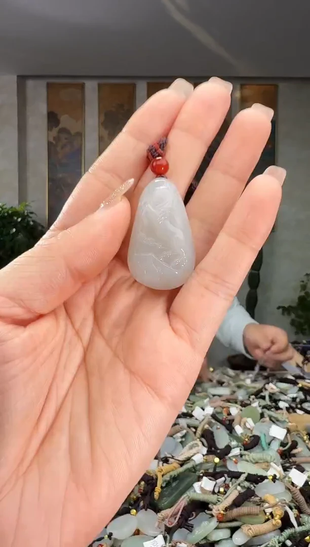 颈饰未镶嵌和田玉拍一发一多样性发货