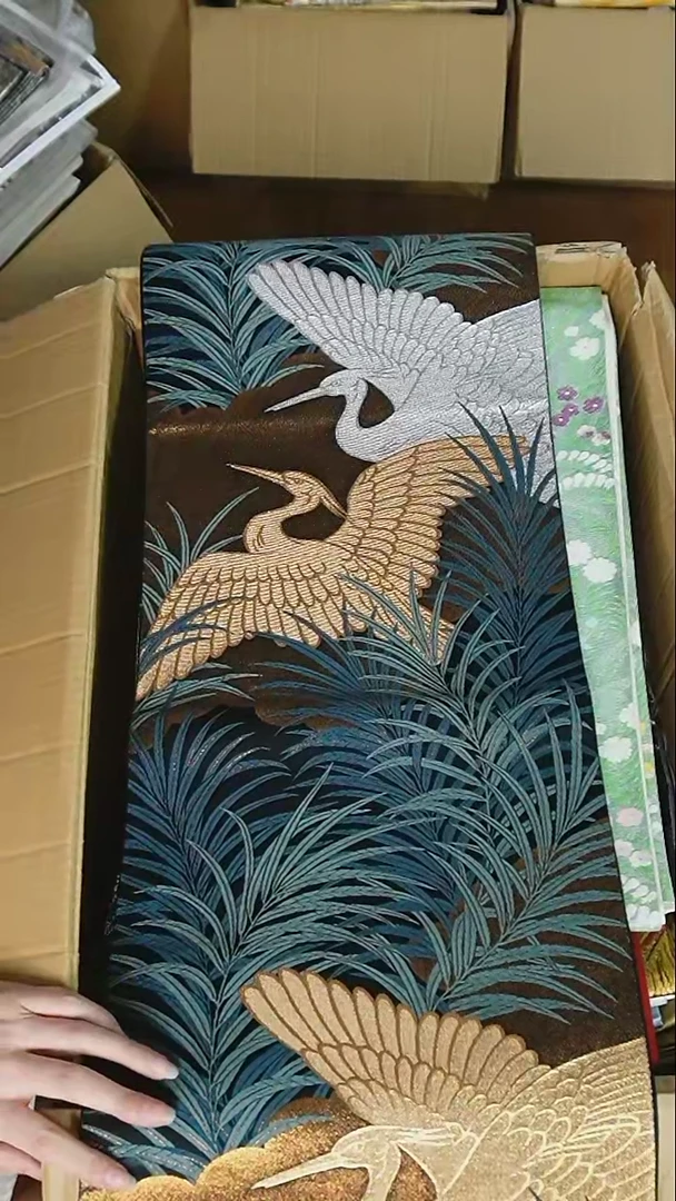 织绣151白鹭水草特价