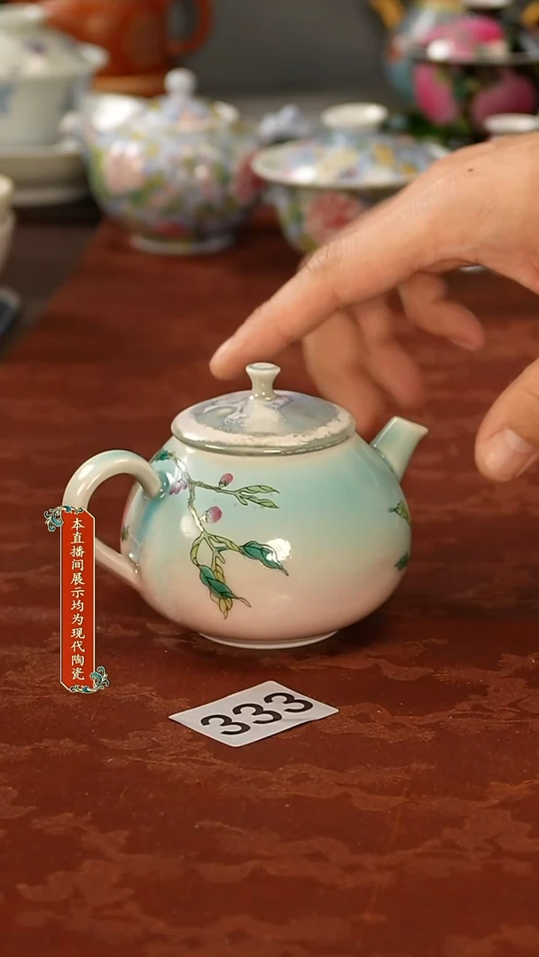陶瓷景德镇手工手绘美器123