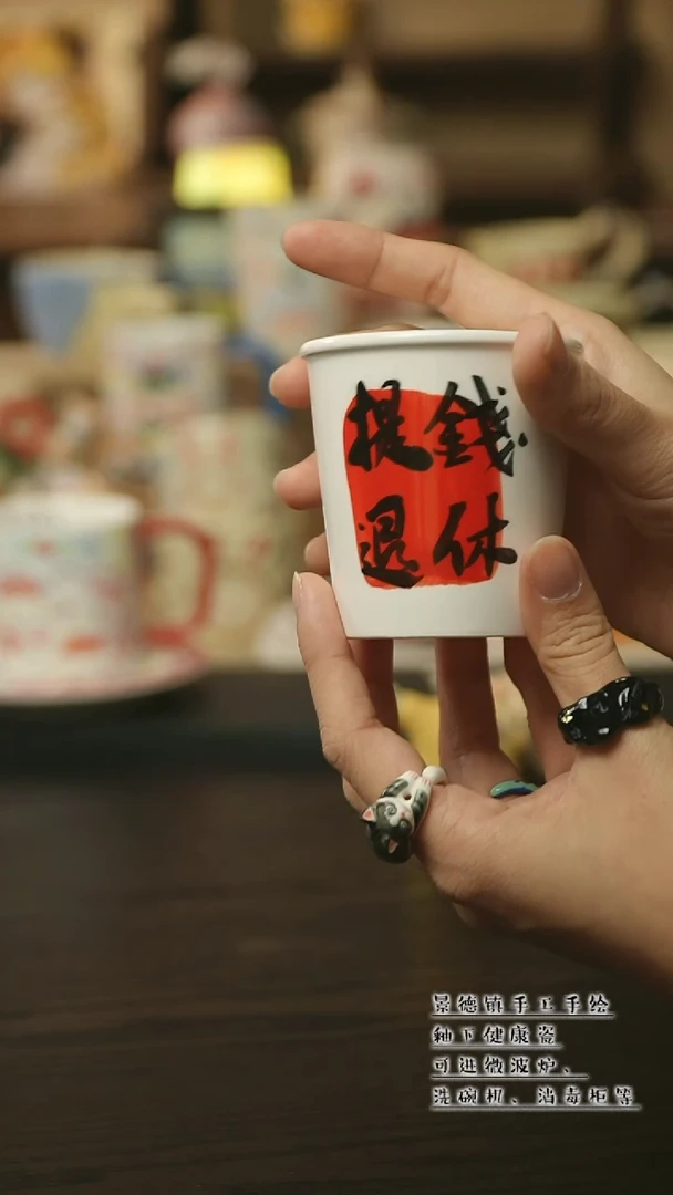 【闪购商品】陶瓷景德镇高温釉下彩&W1008