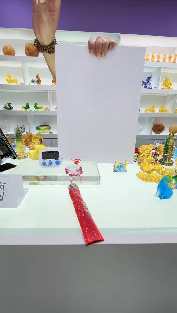 【闪购商品】泥塑古法琉璃车挂