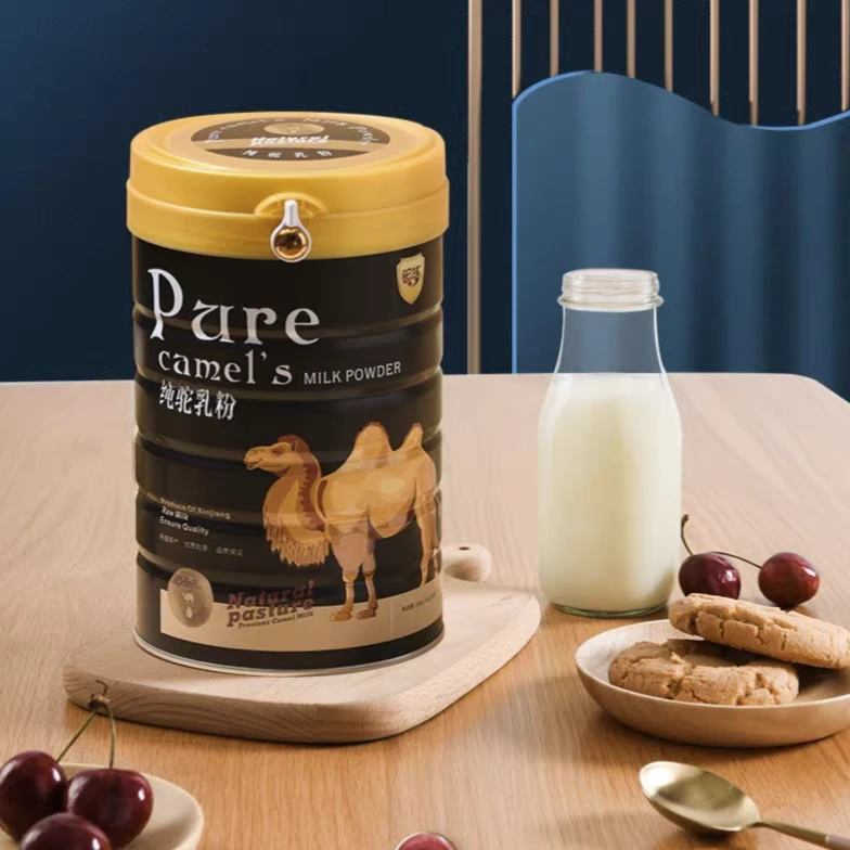 新疆【牧场散养】纯骆驼奶粉独立包装牧场双峰骆驼纯驼乳成人营养