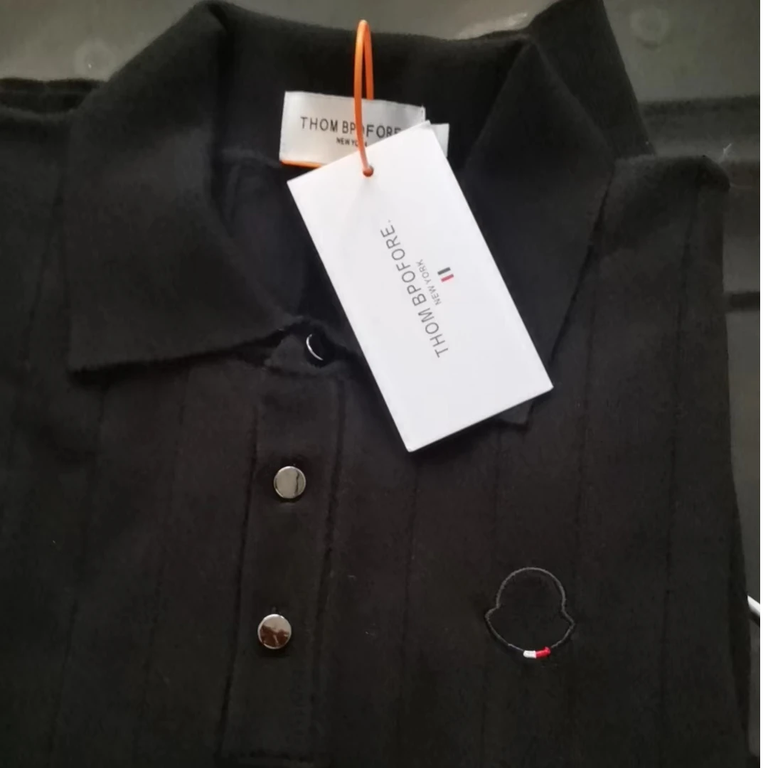 【阿牛欧品】5018春夏秋季新款翻领毛衣针织衫