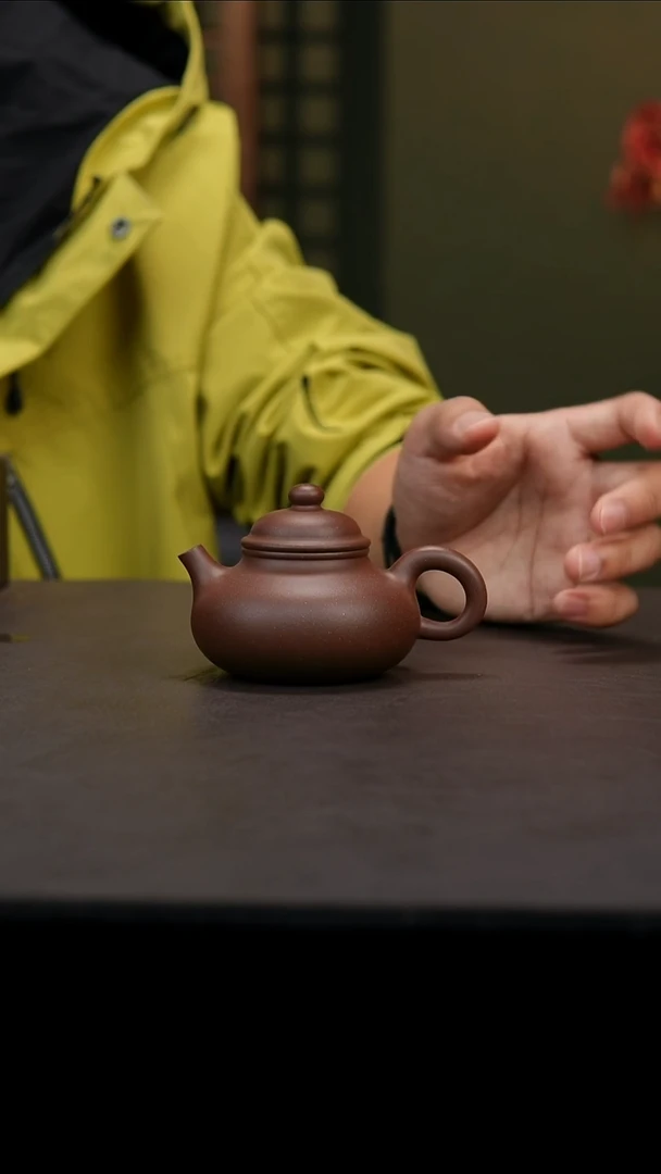 茶壶紫砂紫砂壶微瑕紫泥容天130cc