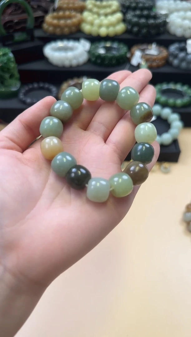 手串未镶嵌和田玉手串