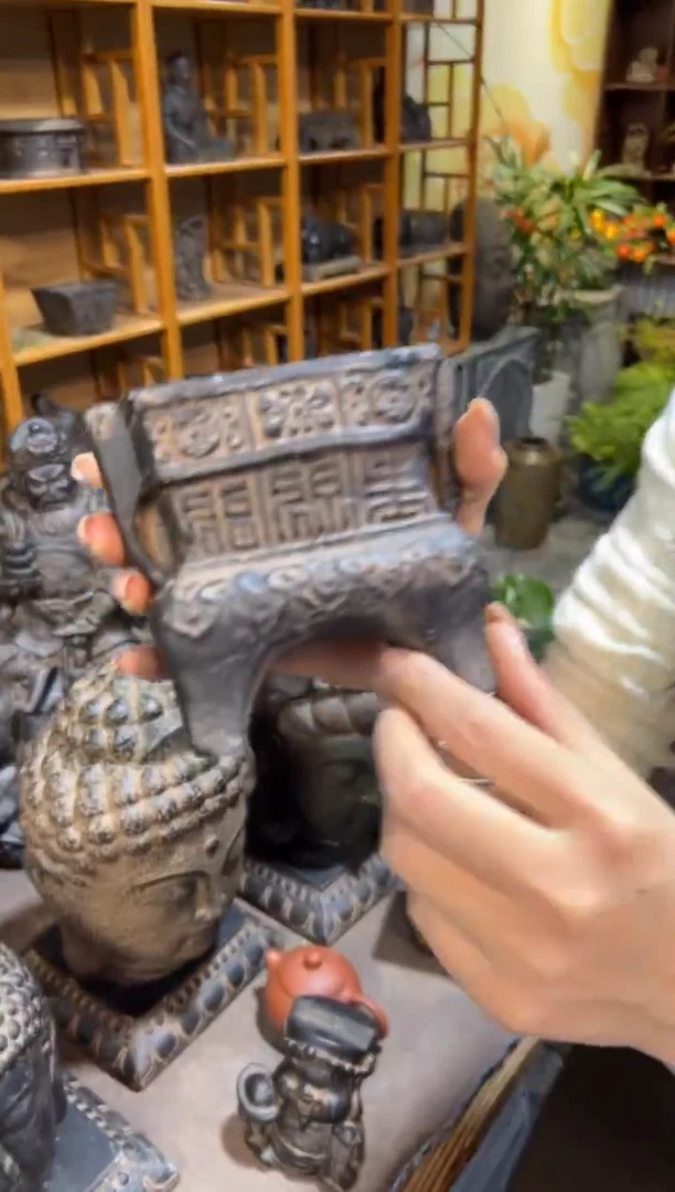 陶土【火山泥】香炉