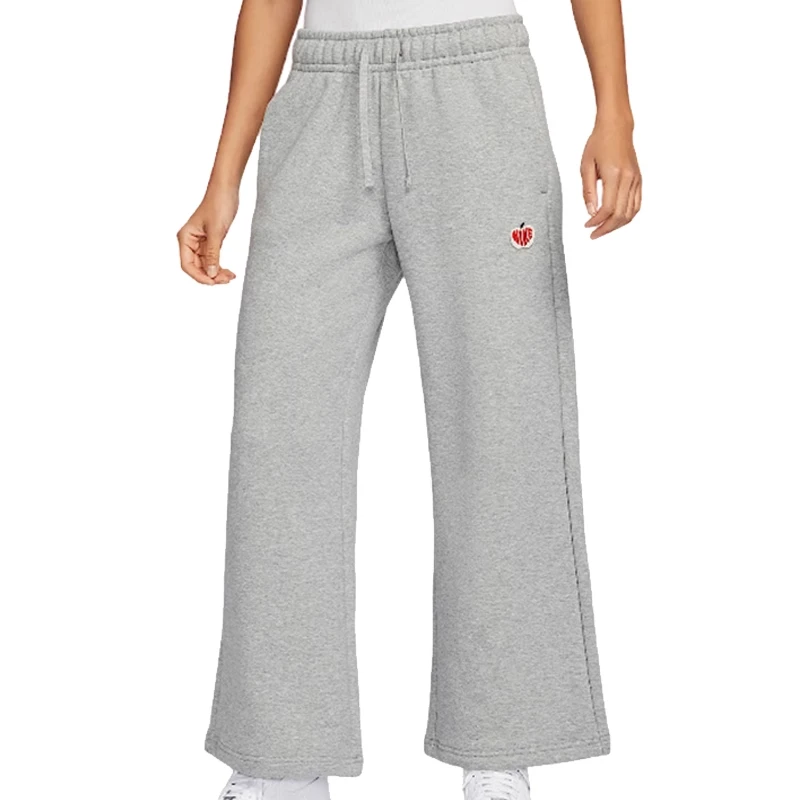 NIKE耐克女子春款线圈直筒针织休闲裤运动裤子 HV8729-063