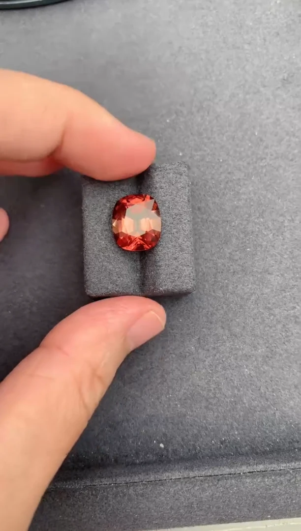未镶嵌裸石碧玺5.7ct粉碧玺 定制 bc