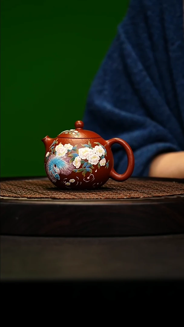 宜兴原矿高端紫砂 冰窖大红袍200cc