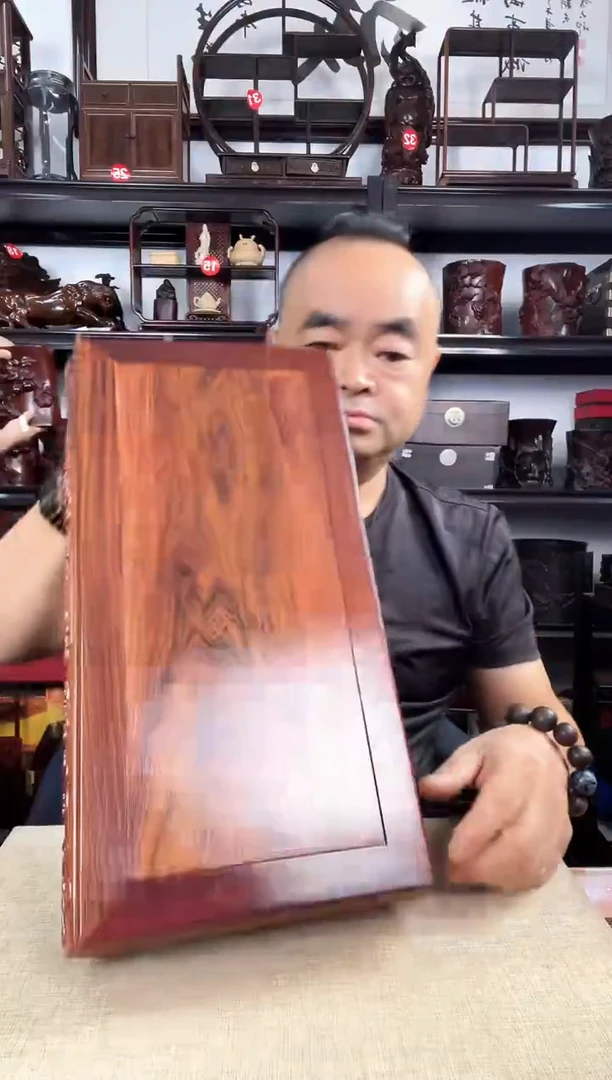 木瑕疵42老李红木工艺品