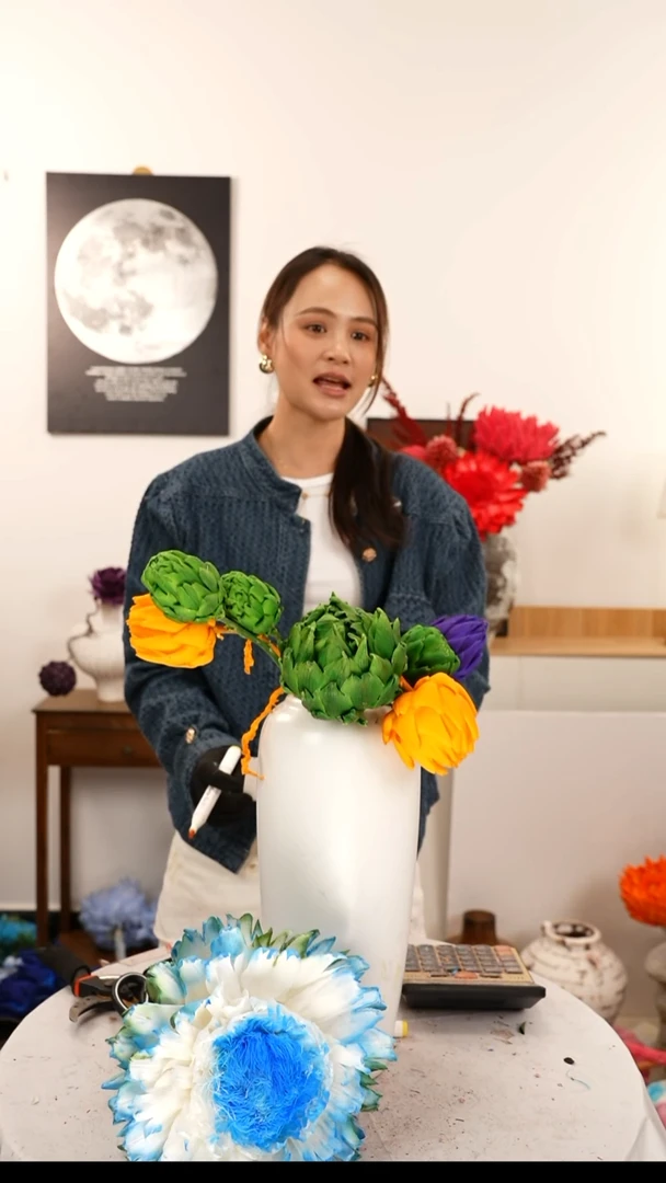 山**秀永生花 霸王花 A58